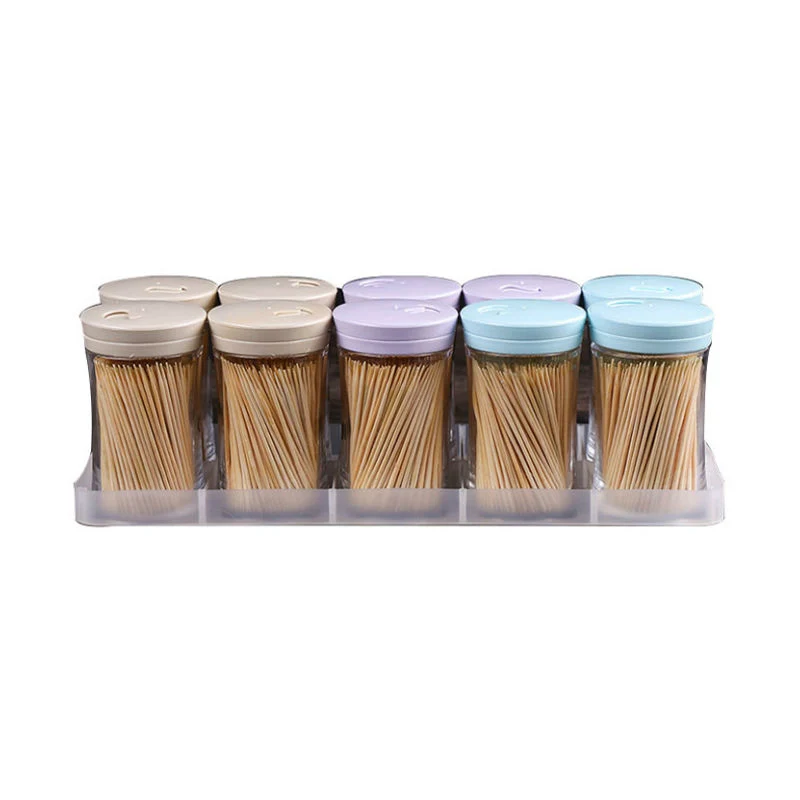 Factory Price High Quality 100% Natural Plastic Toothpick Box
