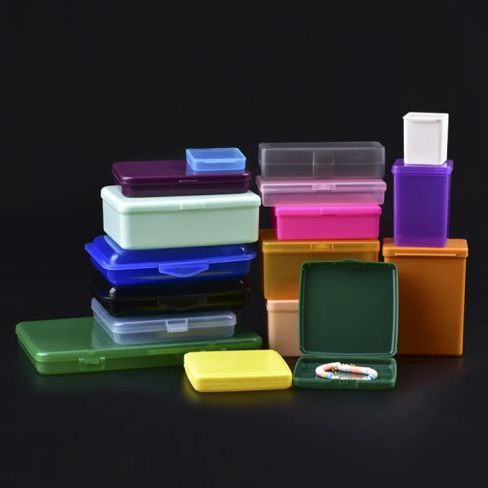 Novedad caja de palillos de dientes caja de hilo Dental caja de almacenamiento de plástico con tapa